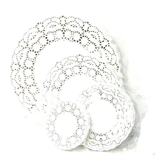 салфетки кругл. d=18 ажурные от производителя в Москве