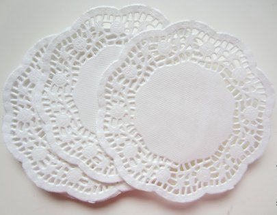 салфетки кругл. d=18 ажурные от производителя в Москве