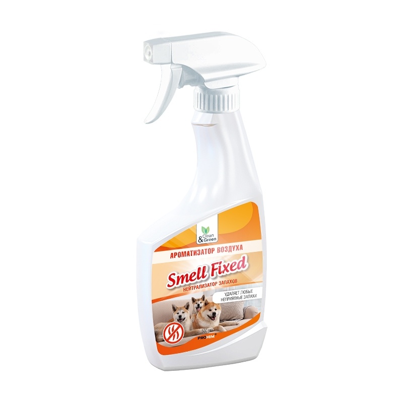 Нейтрализатор запаха Clean&Green Smell Fixed CG8081, триггер, 500 мл купить в Кирове по цене от производителя