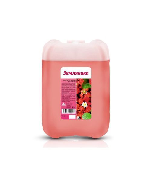 жидкое мыло "Ника-Земляника" 5 кг.