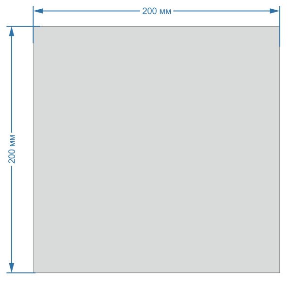 пакеты п/п 200х200/25 уп100