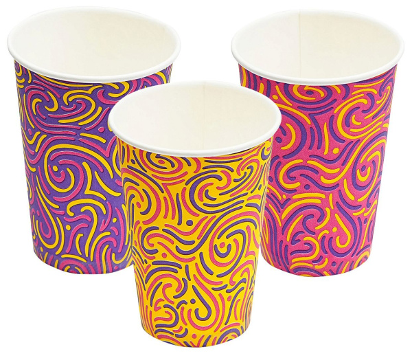 стакан бум. 350 мл Вечеринка*