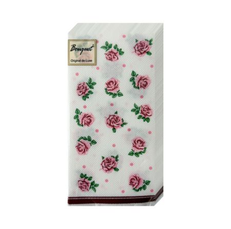 салфетки 2-сл 33х33 АРТ БУКЕТ ЛЮКС Розита /20