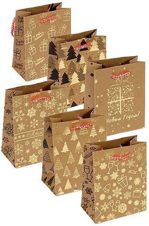 сумка крафт 11х14 НГ