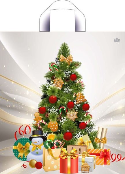 пакет петл. 42х38 Радость праздника НГ