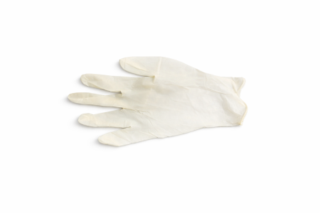 перчатки латексные  опудренные М  5пар