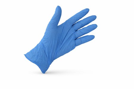 перчатки нитриловые неопудренные Benovy  XL 50пар 4,5 гр *