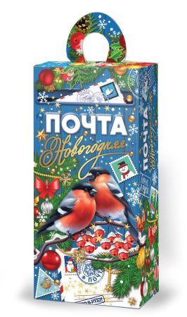 коробка 0,5 кг Синяя почта (хром-эрзац)