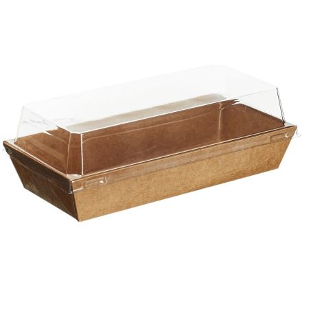 контейнер бум. 600 мл AntBox с купольной крышкой/190х85х68