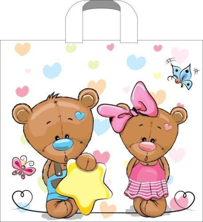 пакет петл.38х34 Друзья ШК