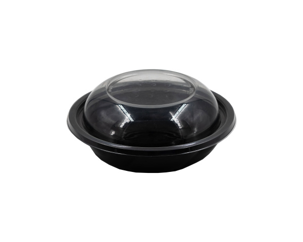 контейнер СП-190 750мл ЧЕРНЫЙ круглый ПЭТ СТП