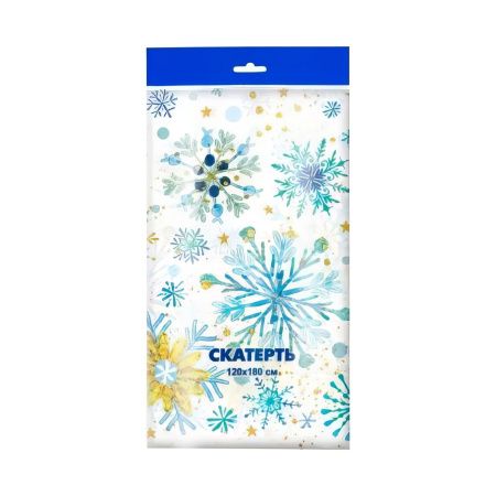 скатерть 120х180 НГ Снежинки