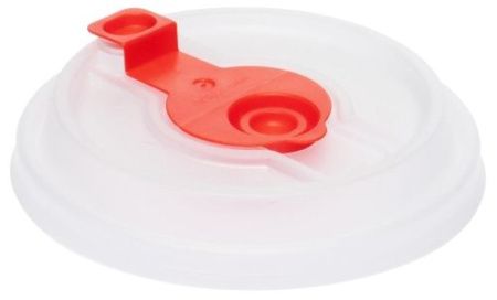 крышка д/стакана 300,400мл d=90мм с заглушкой тип В *