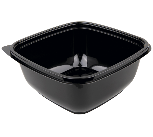 контейнер СпК-1616 625мл черный (крышка К-1616 прозрачн.)