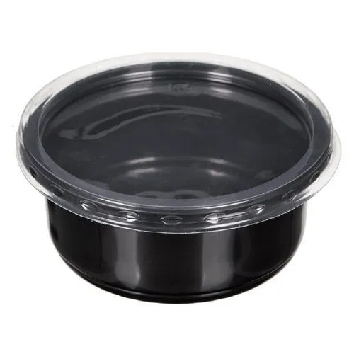 контейнер СпК-115 250мл черное дно с крышкой