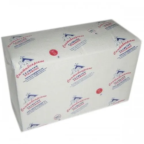 салфетки  Сыктывкарские белые /400