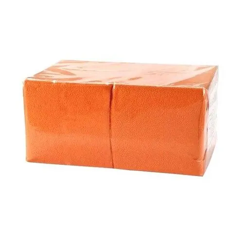 салфетки  25х25 Биг Пак оранжевые /400