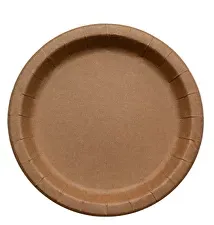 тарелка d=230 крафт с бортом